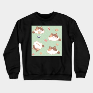 Cute Calico Crewneck Sweatshirt